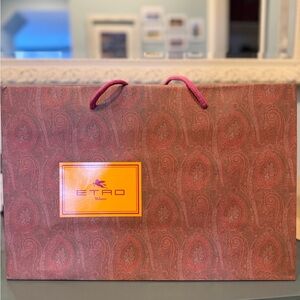 Paisley Brown Shopping Bag